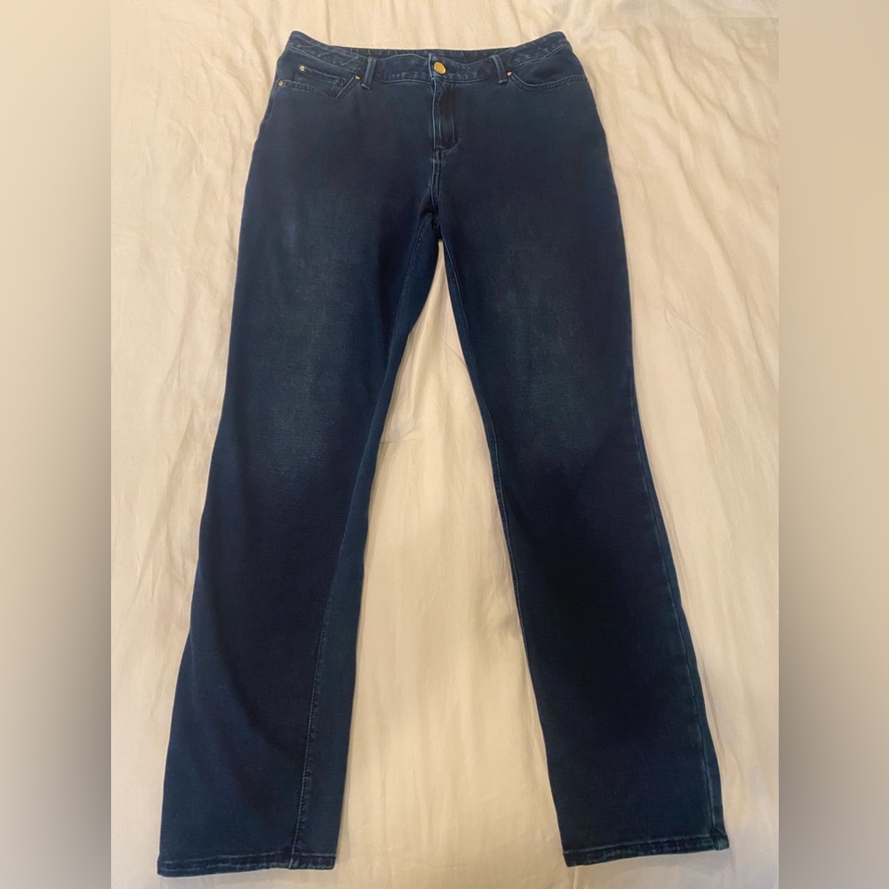 Chicos denim leggins! COZY! 💙